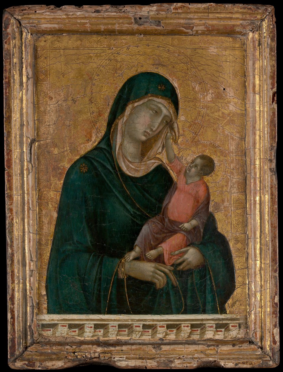 Madonna a dítě, ca. 1290-1300. od Duccio di Buoninsegna