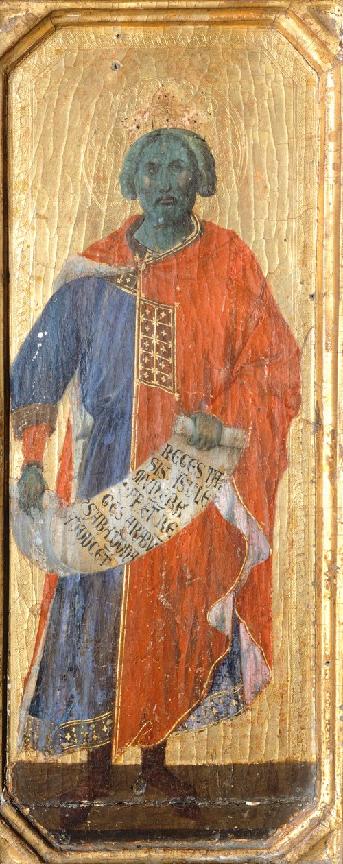 Solomon, detail z predely Maesta