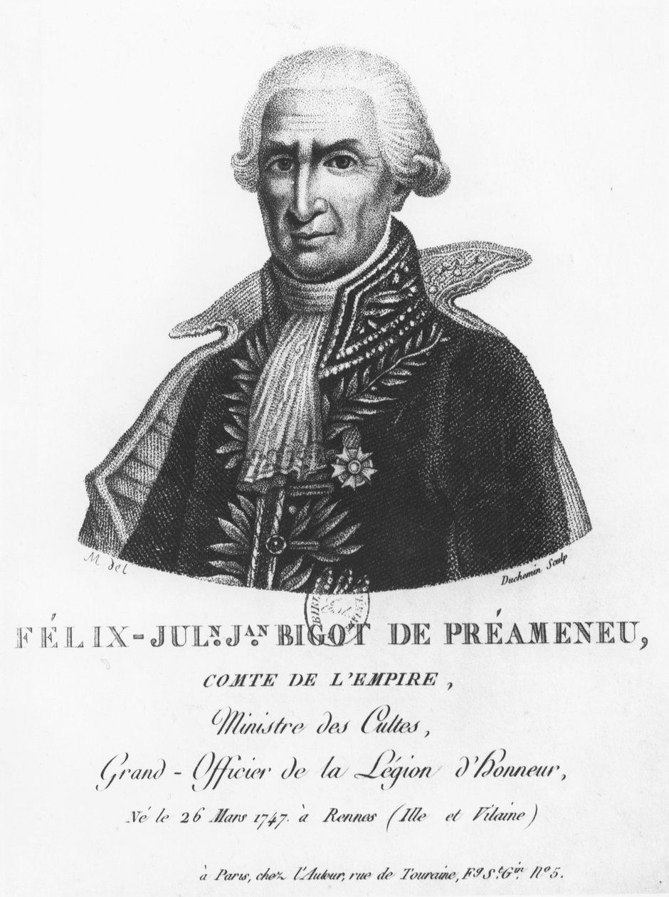 Félix Bigot z Préameneu od Duchemin