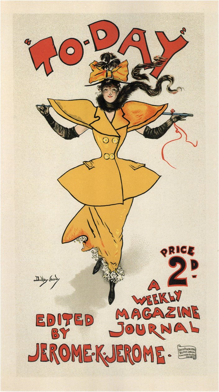 Journal To-Day, editoval Jerome K. Jerome Poster, 1895 od Dudley Hardy