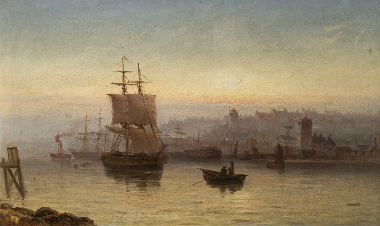 Ústa řeky Tyne, North Bank 1875 od Duncan F. McLea