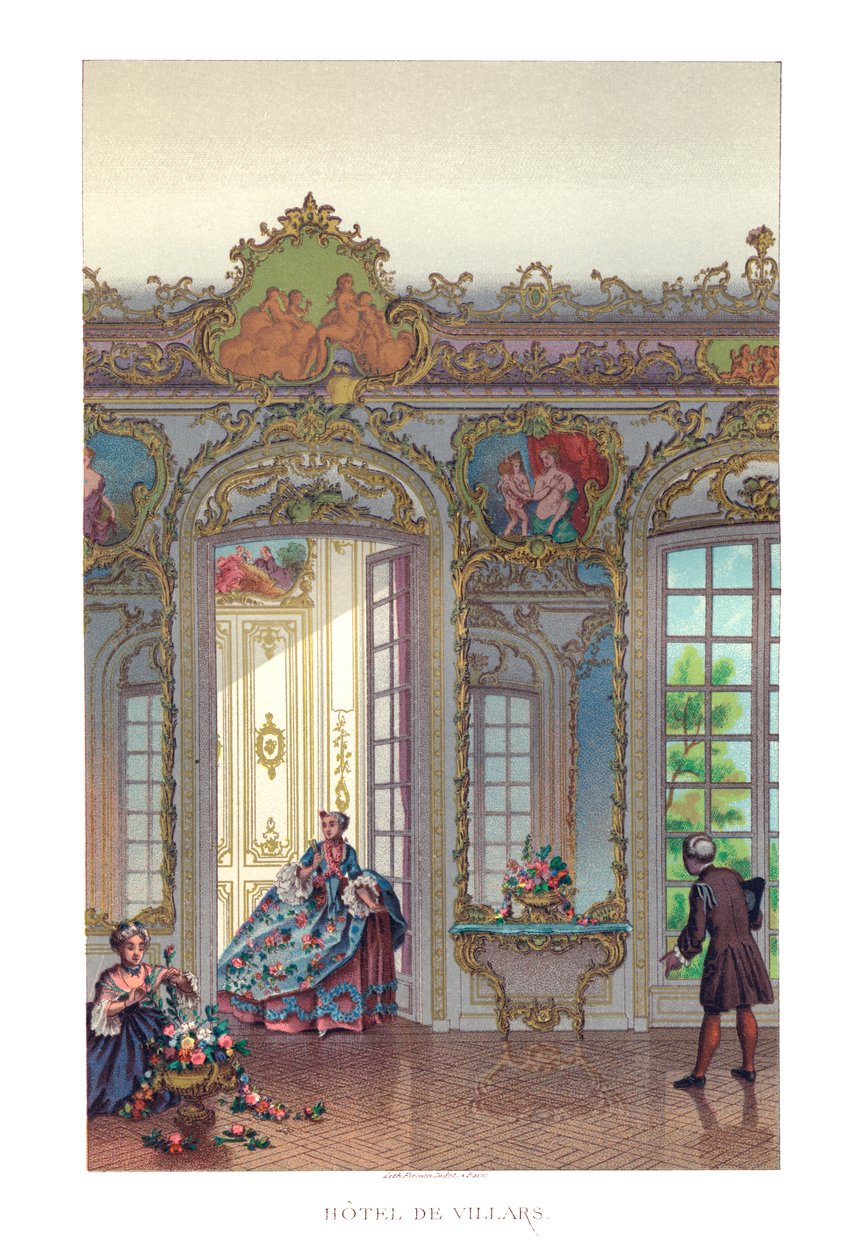 Hotel De Villars, 1885 od Durin