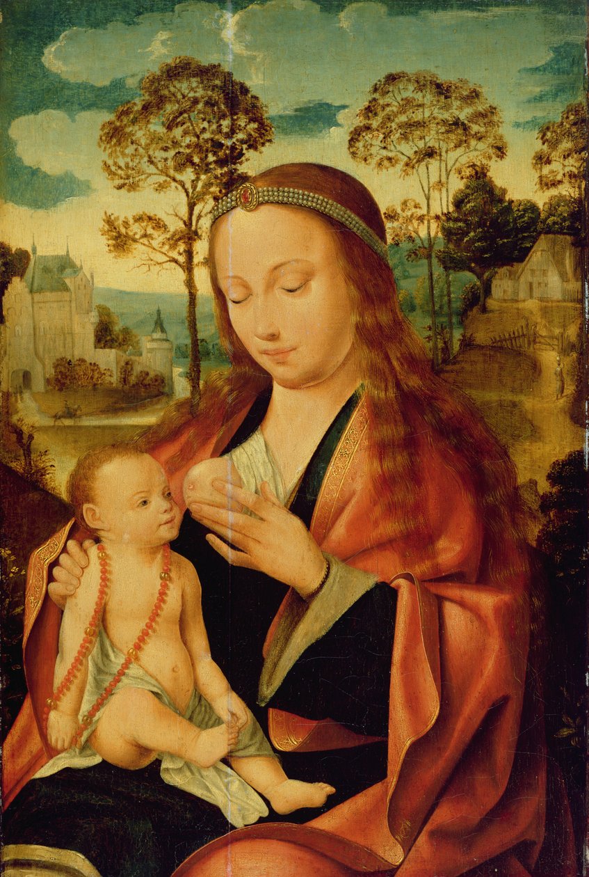Marie s Ježíškem, počátek 16. století od Dutch School
