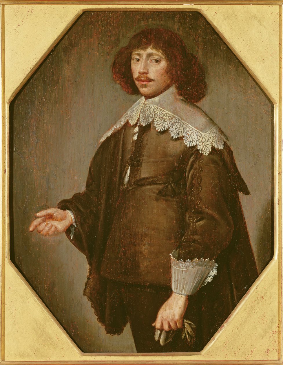 Portrét muže, asi 1640 od Dutch School