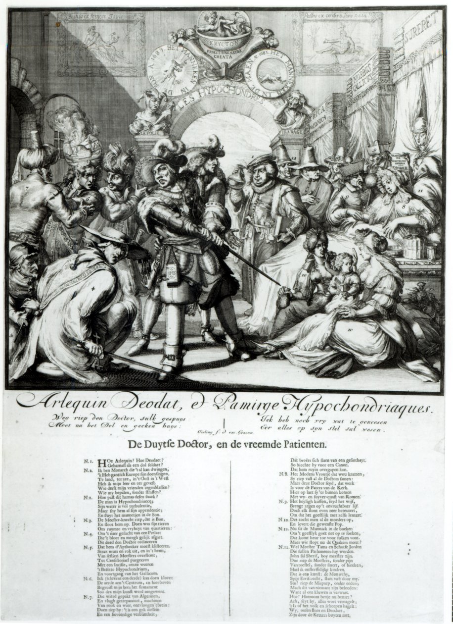 The Warming Pan Baby, c.1688 od Dutch School