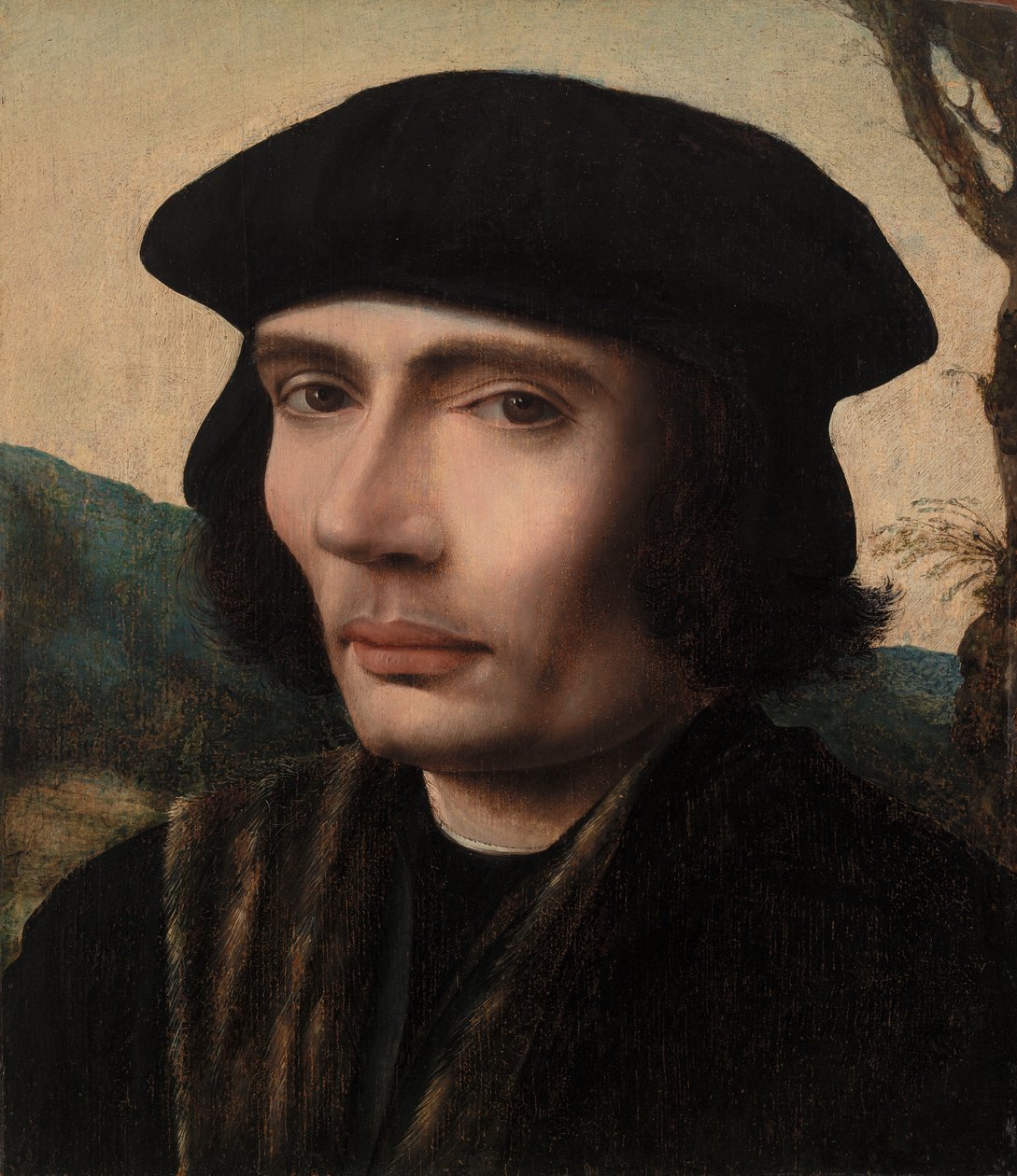 Portrét muže od Dutch Master, Flemish Master