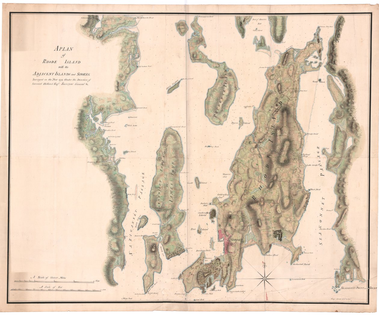 Plán Rhode Island od Holandska od Dutch School