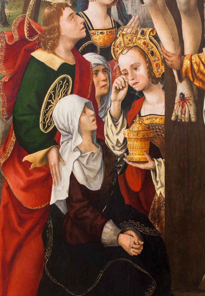 Sestoupení z kříže, 1520 (olej na plátně) od Dutch School