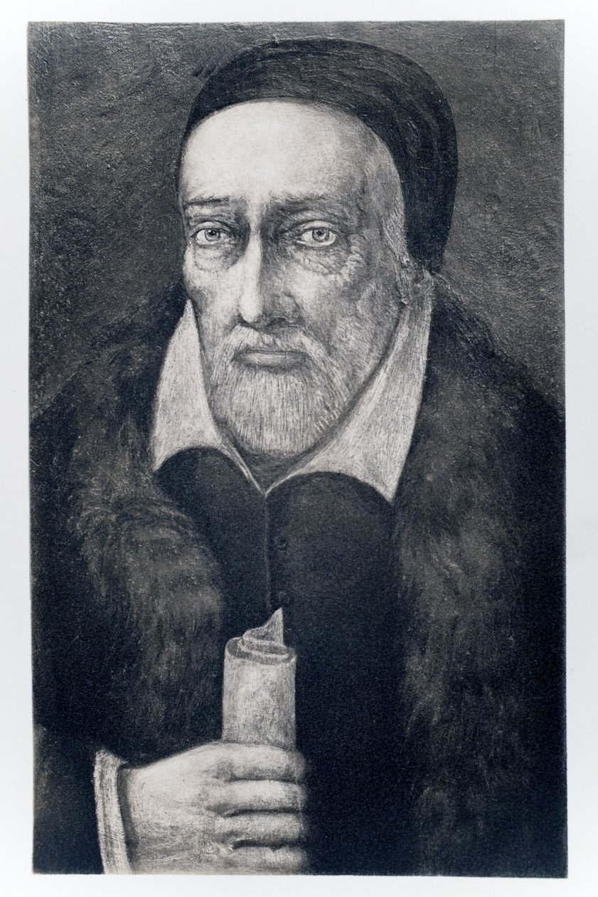 George Buchanan (1506-1582) od Jakuba I. a VI., tisk Manzi Joyant & Co. Paris, 1904 (kolotyp) od Dutch School