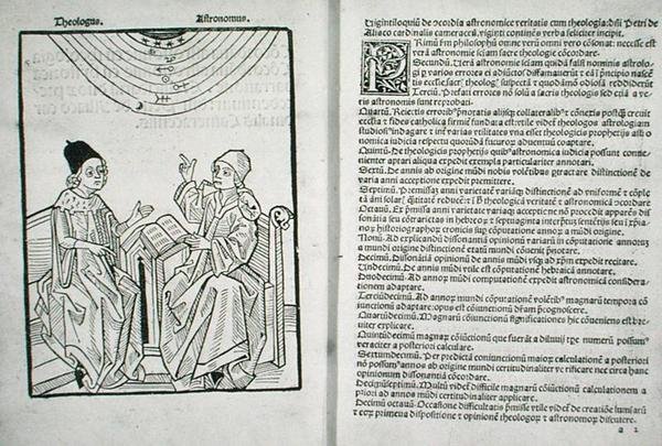 Hunterian Bx.3.41 f.1v-2r Concordantia astronomie s teologií, Pierre d