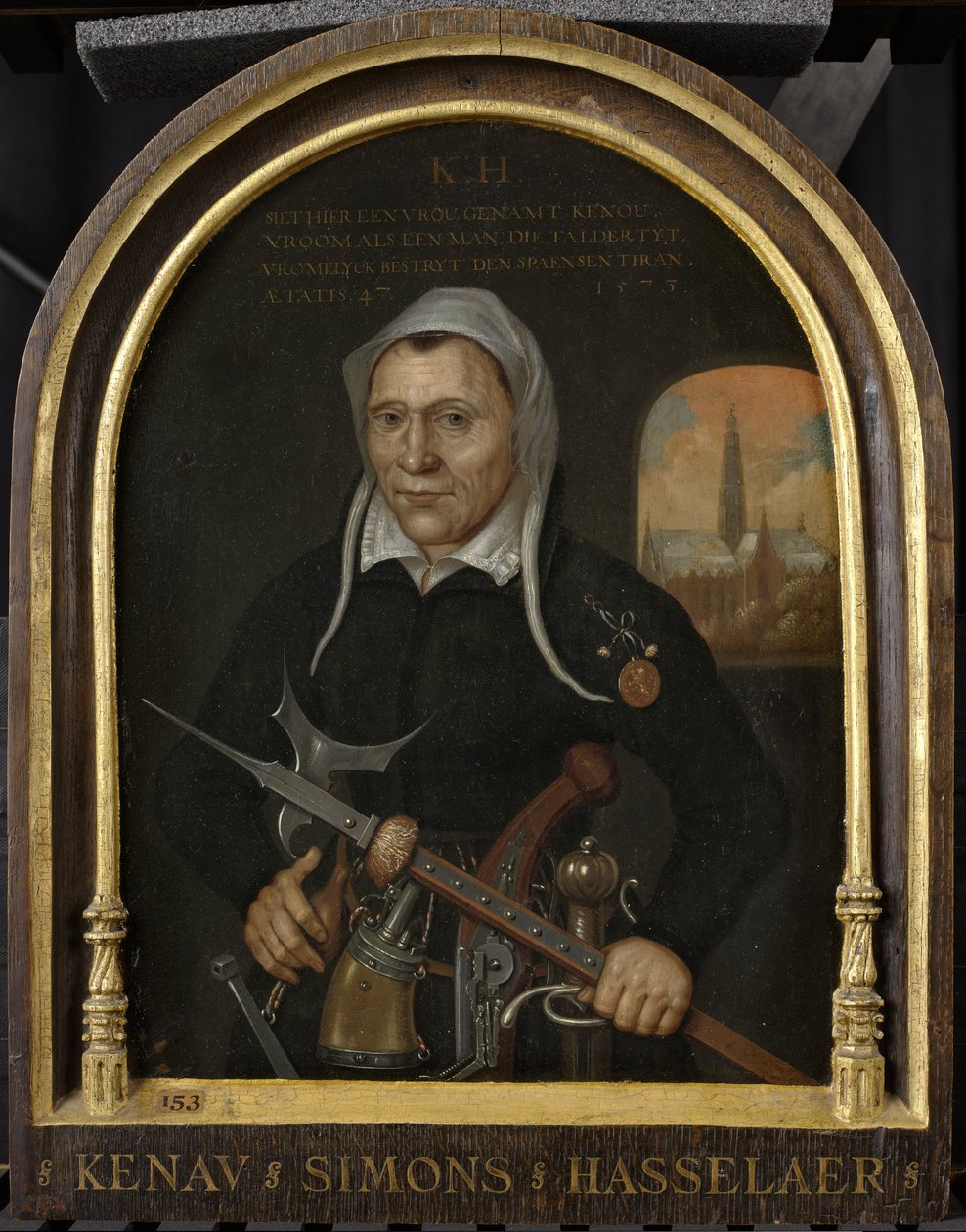 Plankenau Simonsdr Hasselaer, kolem 1590-1609 od Dutch School