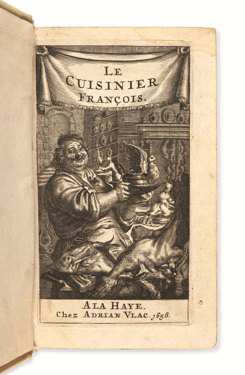 Frontispis knihy Le Cuisinier françois od Dutch School