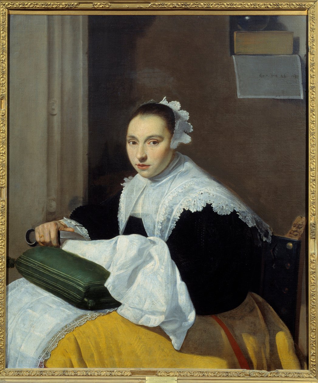 Švadlena. Malba školy v Utrechtu od Dutch School