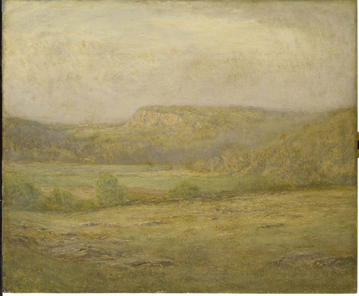 New England Hills, 1901 (olej na dřevěné desce) od Dwight William Tryon