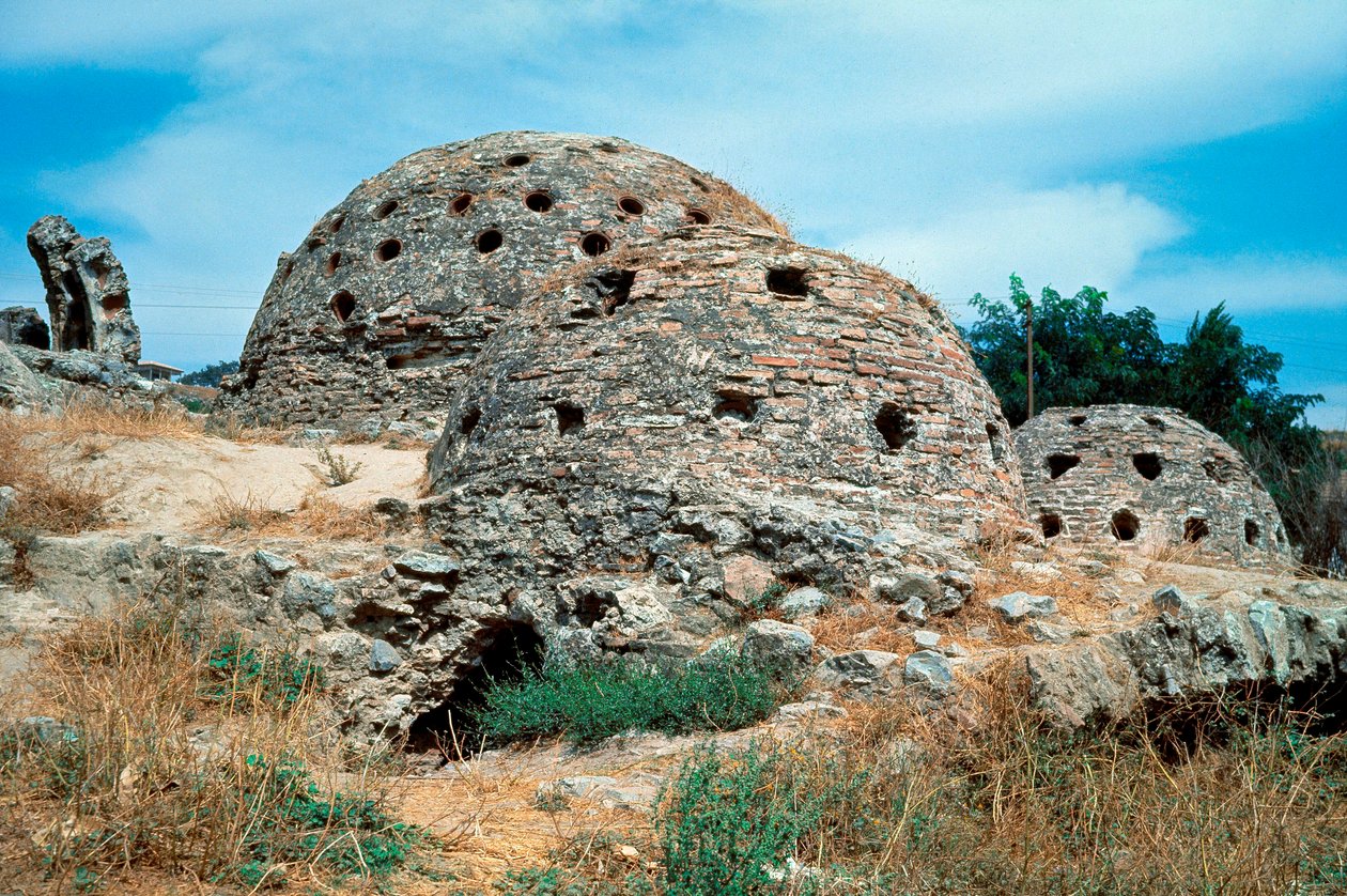 Kupole lázní (hammam) ze 14. století od Dynasty Seljuq