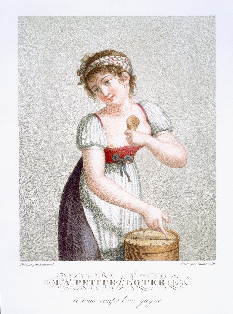 Malá loterie, kolem roku 1816 od E. F. Lambert
