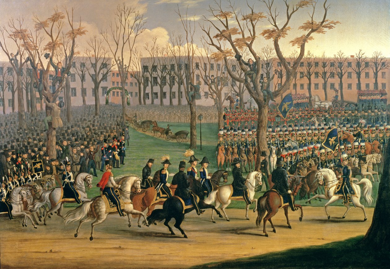 Přijetí generála Louise Kossutha v New Yorku, 6. prosince 1851 od E. Percel