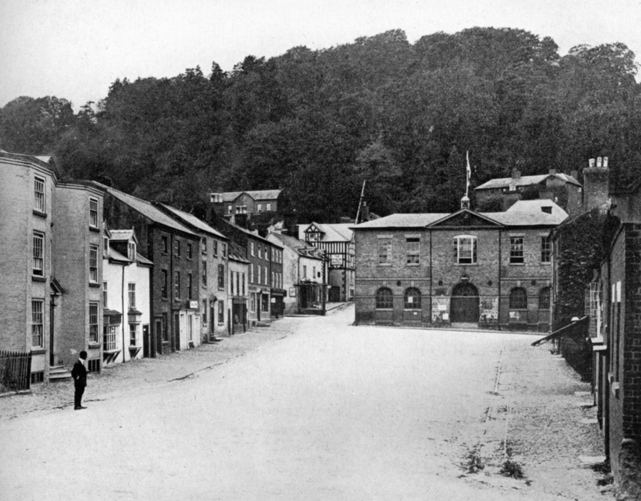 Ulice v Montgomery, Wales, 1924-1926 od E. Bastard