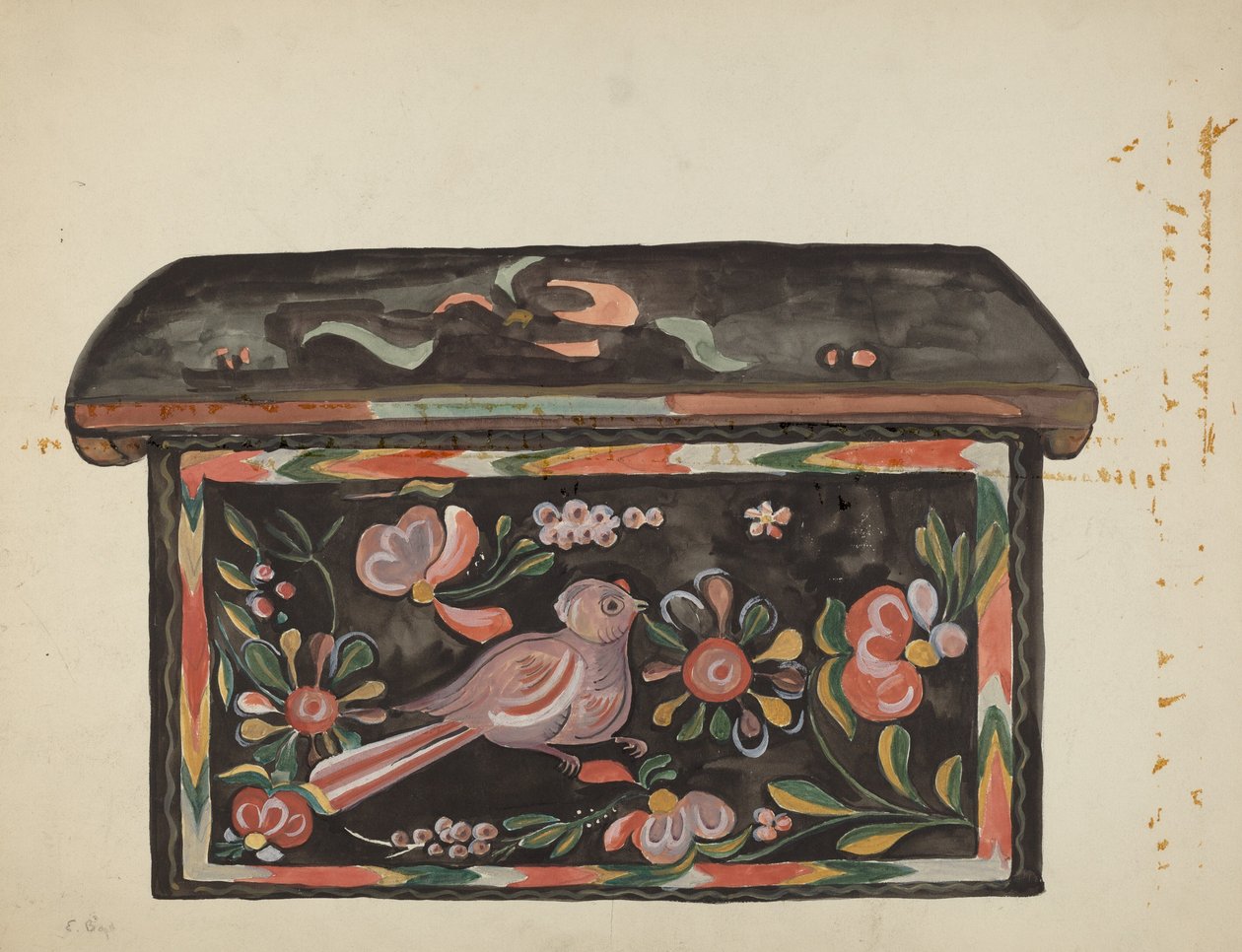 Nativní Pine Box od E. Boyd