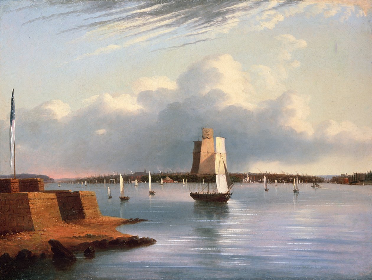 Baltimore Harbour, 1852 od E. G. Coates