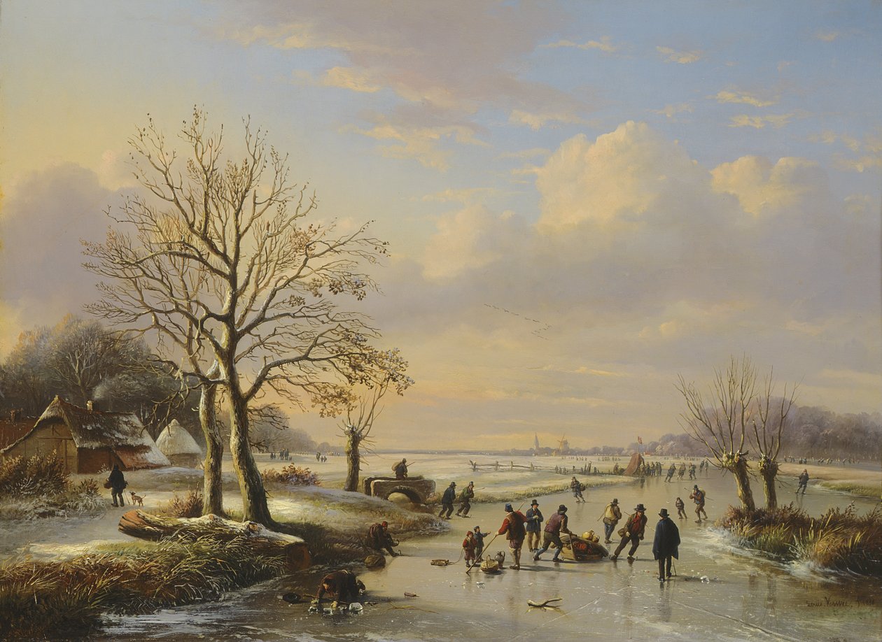 Bruslaři, 1850 od E. J. and Verwee Verboeckhoven