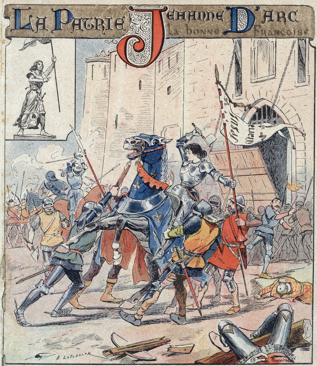 Johanka z Arku je zajata 23. května 1430 a je předána Angličanům – v „“ Histoire de Jeanne d