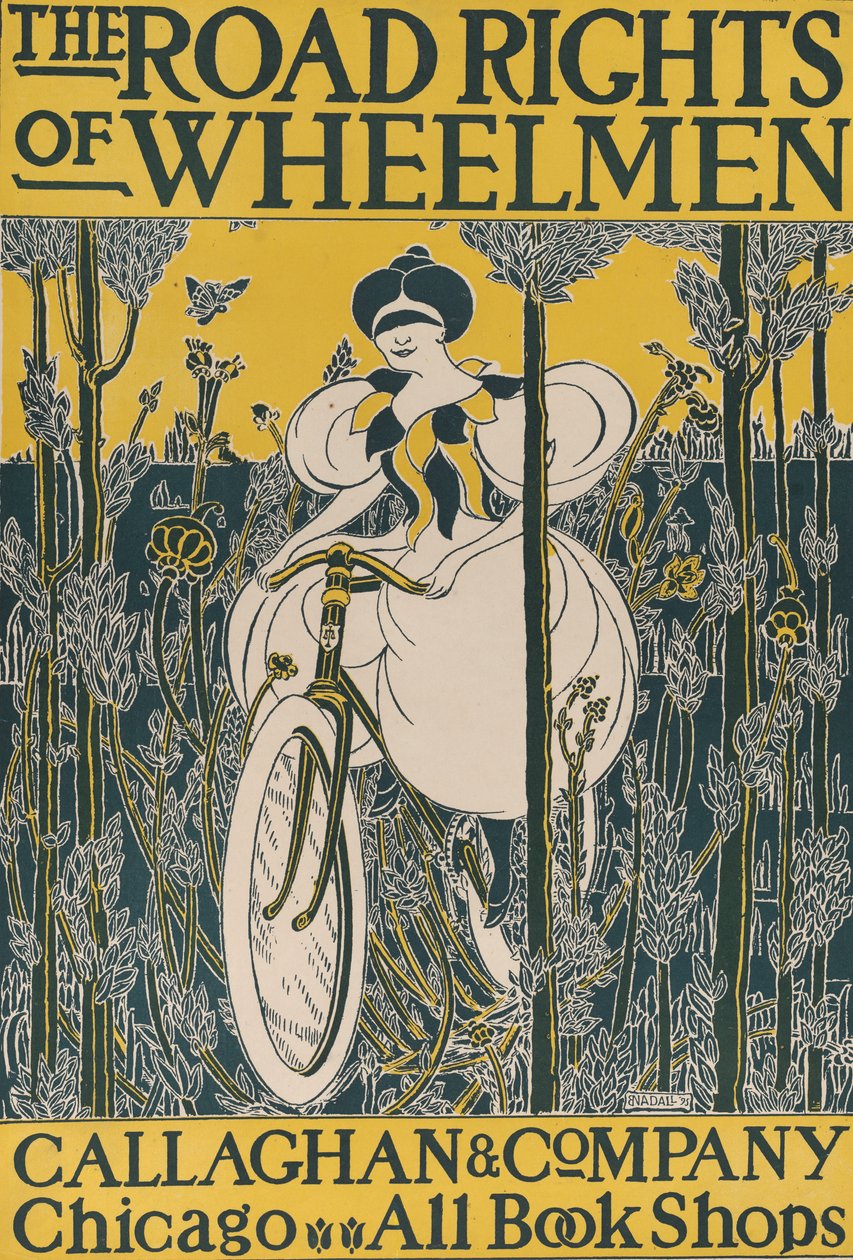 Road Rights of Wheelmen, 1895. od E. Nadall