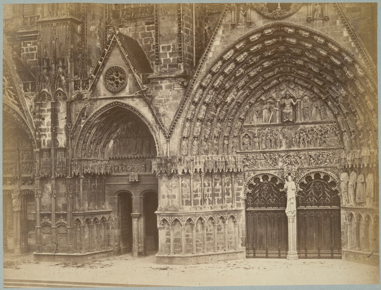 West Door, Bourges od E. Quetier