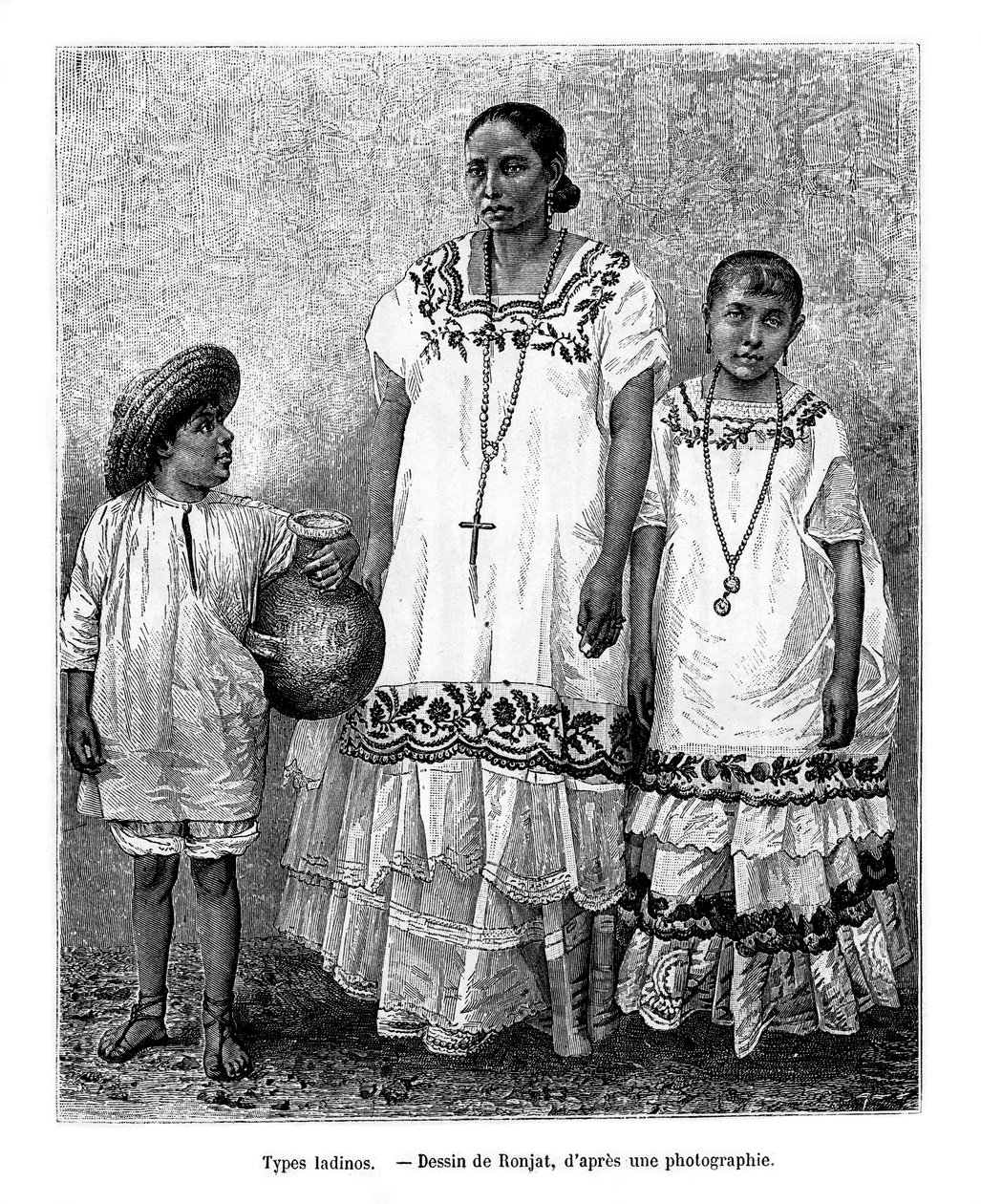 Latino typy, 19. století od Etienne Antoine Eugene Ronjat