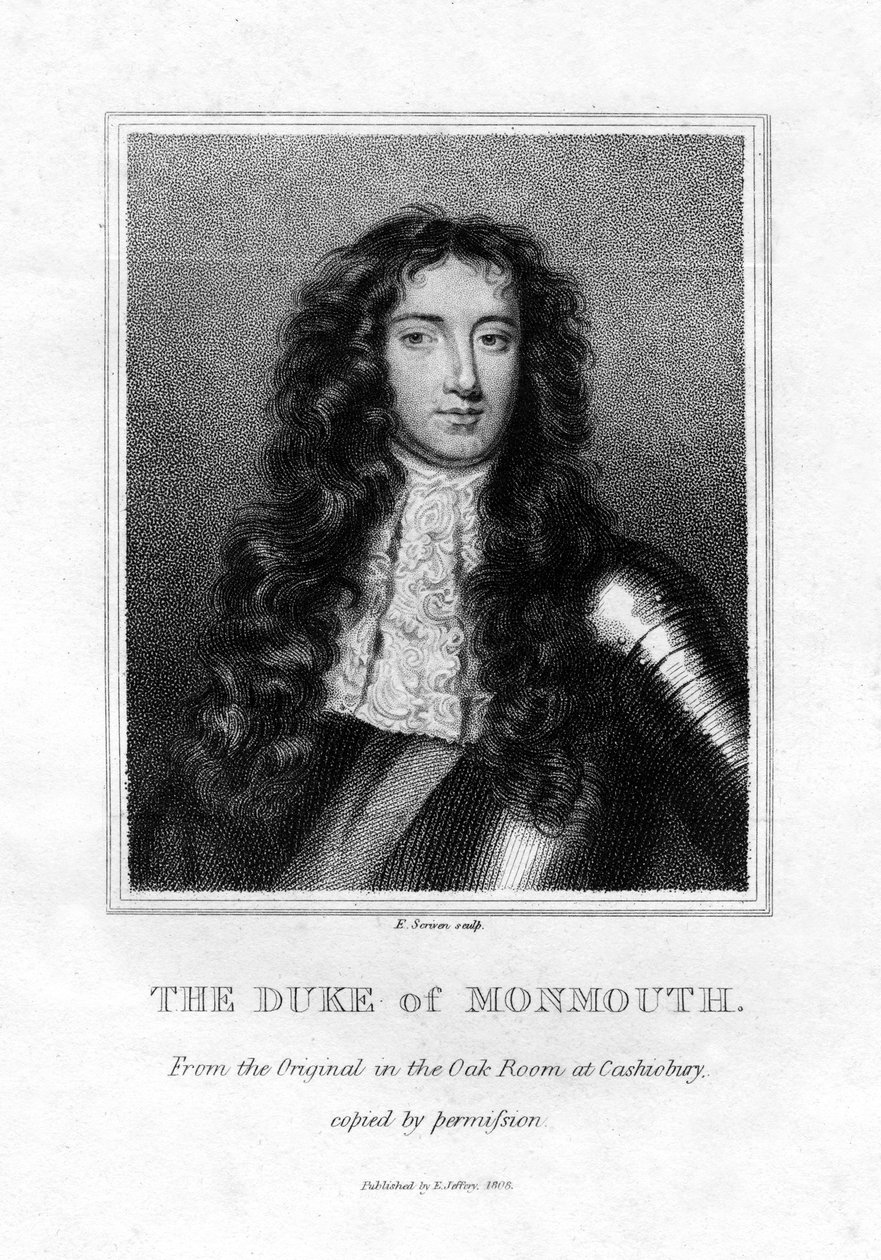 James, vévoda z Monmouthu, 1806 od E. Scriven