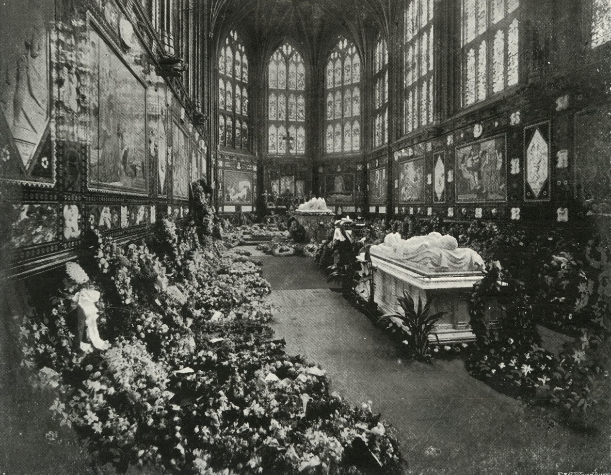 Pohřeb H.R.H. Vévoda z Clarence, leden 1892, c1897 od E. and S. Woodbury