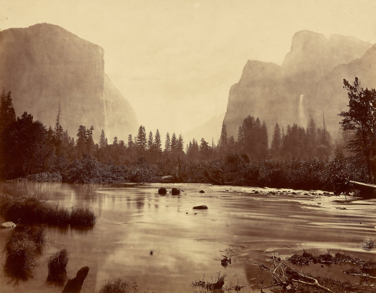 Údolí Yosemite, od Rockyho Forda od Eadweard Muybridge