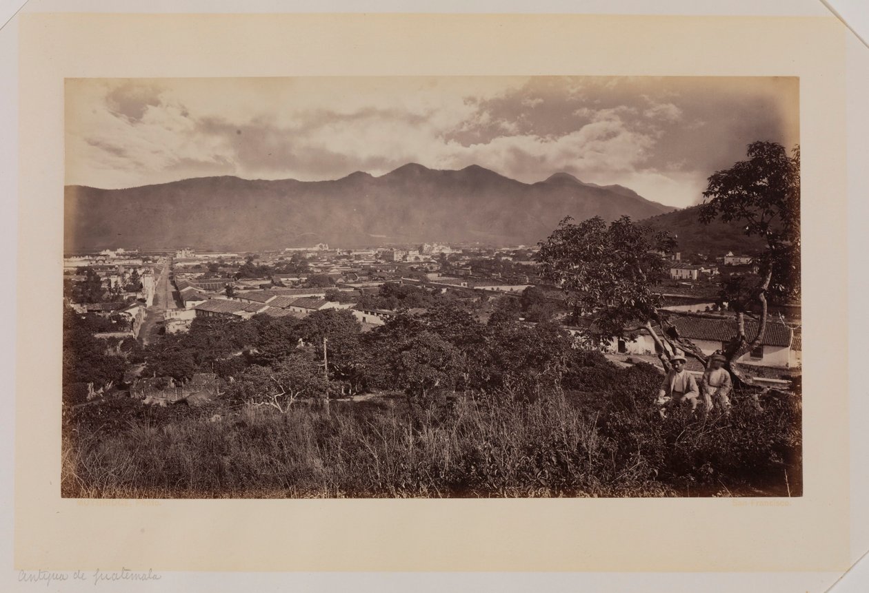 Antigua de Guatemala od Eadweard Muybridge