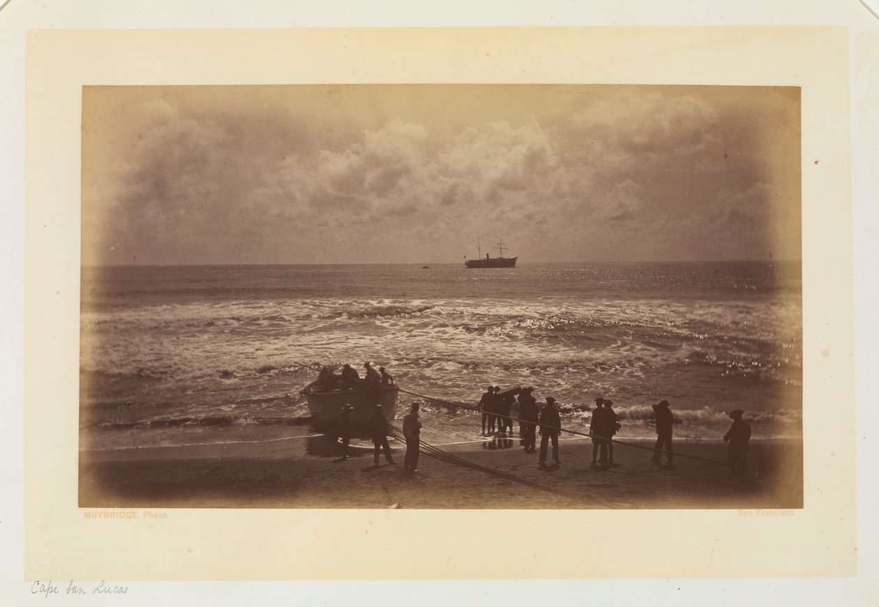Mys San Lucas, Mexiko od Eadweard Muybridge
