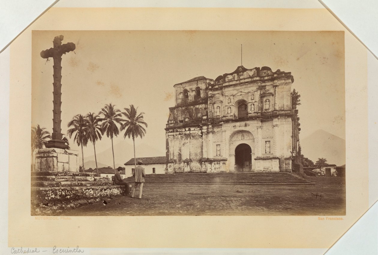 Katedrála, Escuintla, Guatemala od Eadweard Muybridge