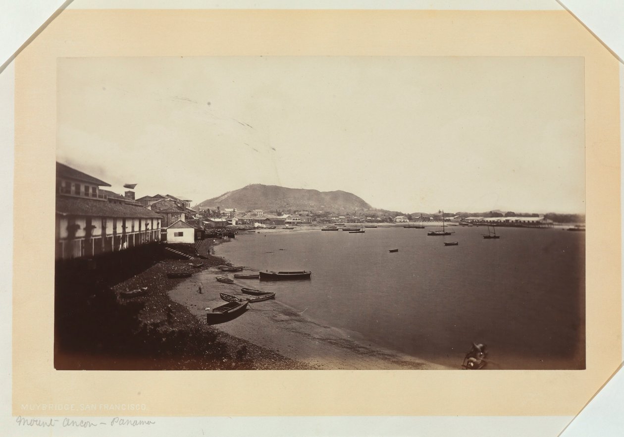 Hora Ancon, Panama od Eadweard Muybridge