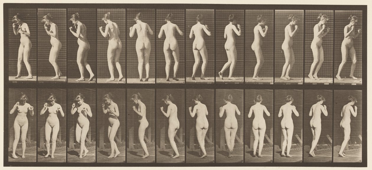 Talíř 195. Tančící valčík od Eadweard Muybridge
