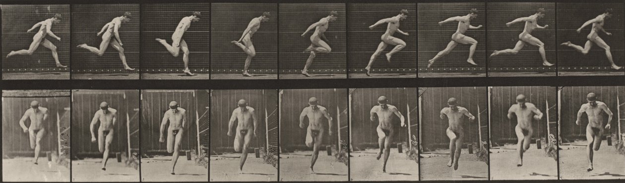 Tabulka číslo 68. Běh od Eadweard Muybridge