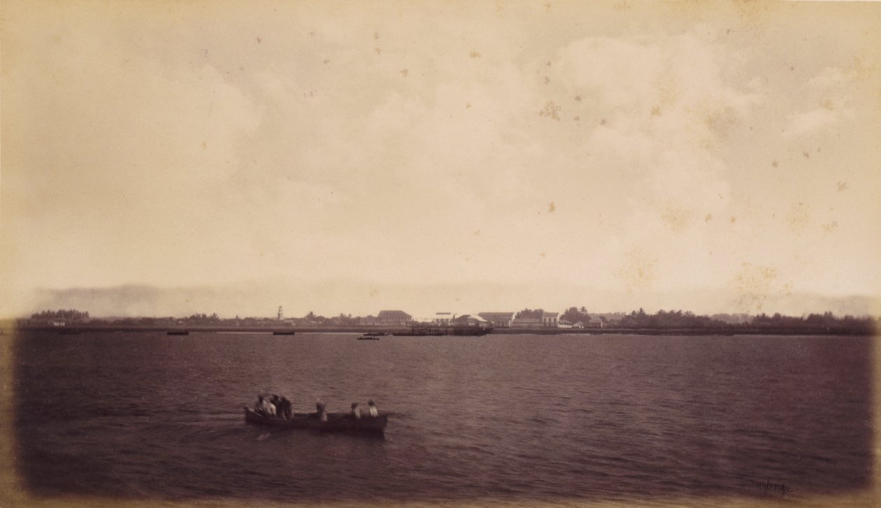 Punta Arenas, Kostarika od Eadweard Muybridge