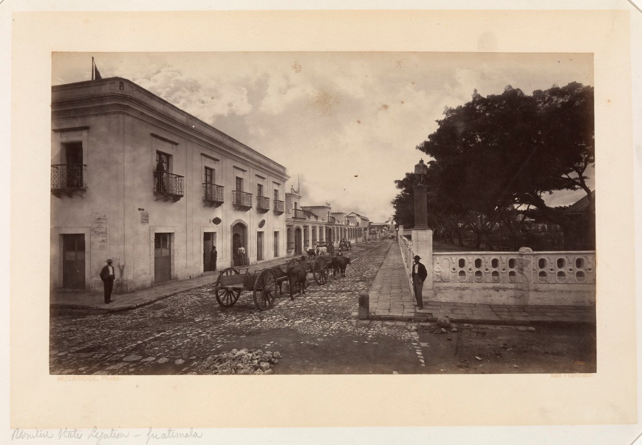 Legace Spojených států amerických, Guatemala od Eadweard Muybridge