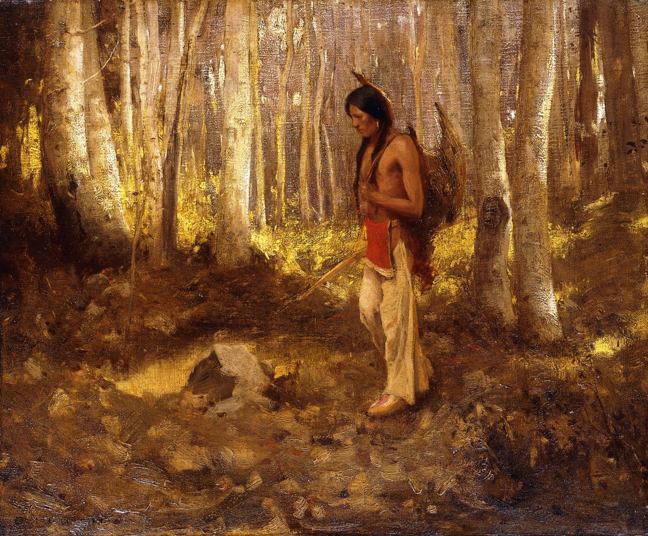 Lone Hunter od Eanger Irving Couse