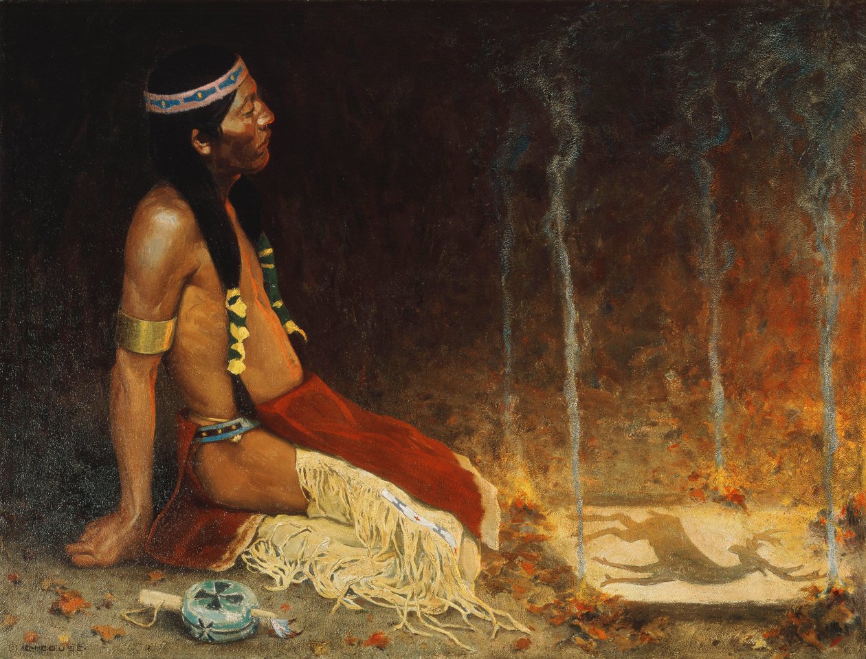 Zaklínač od Eanger Irving Couse