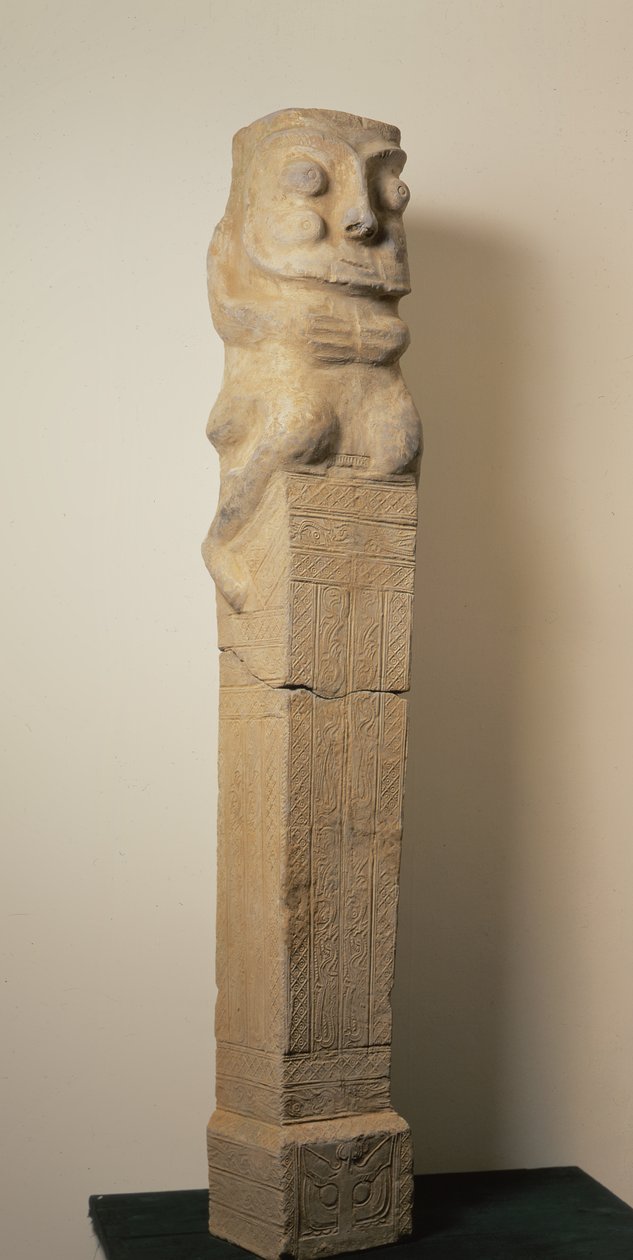 Překlad hrobky z rané čínské keramiky, artefakt hrobky, východní dynastie Han, 25-220 (keramika) od Eastern Han Dynasty Chinese School