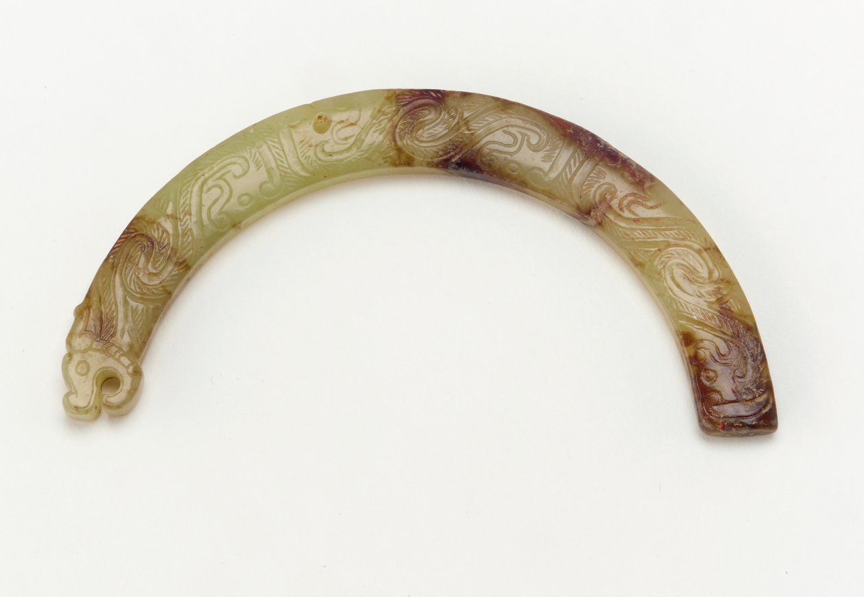 Dračí přívěsek, 6. století před naším letopočtem od Eastern Zhou Dynasty Chinese School