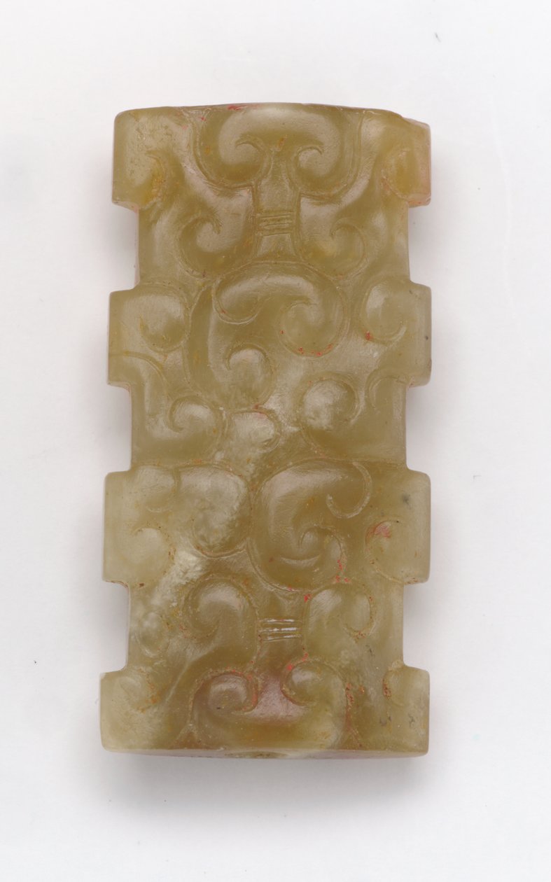 Obdélníkový přívěsek od Eastern Zhou Dynasty Chinese School
