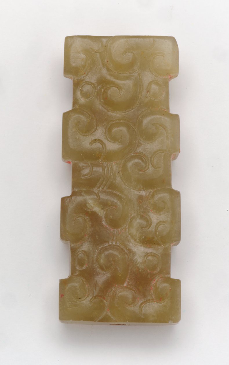 Obdélníkový přívěsek od Eastern Zhou Dynasty Chinese School