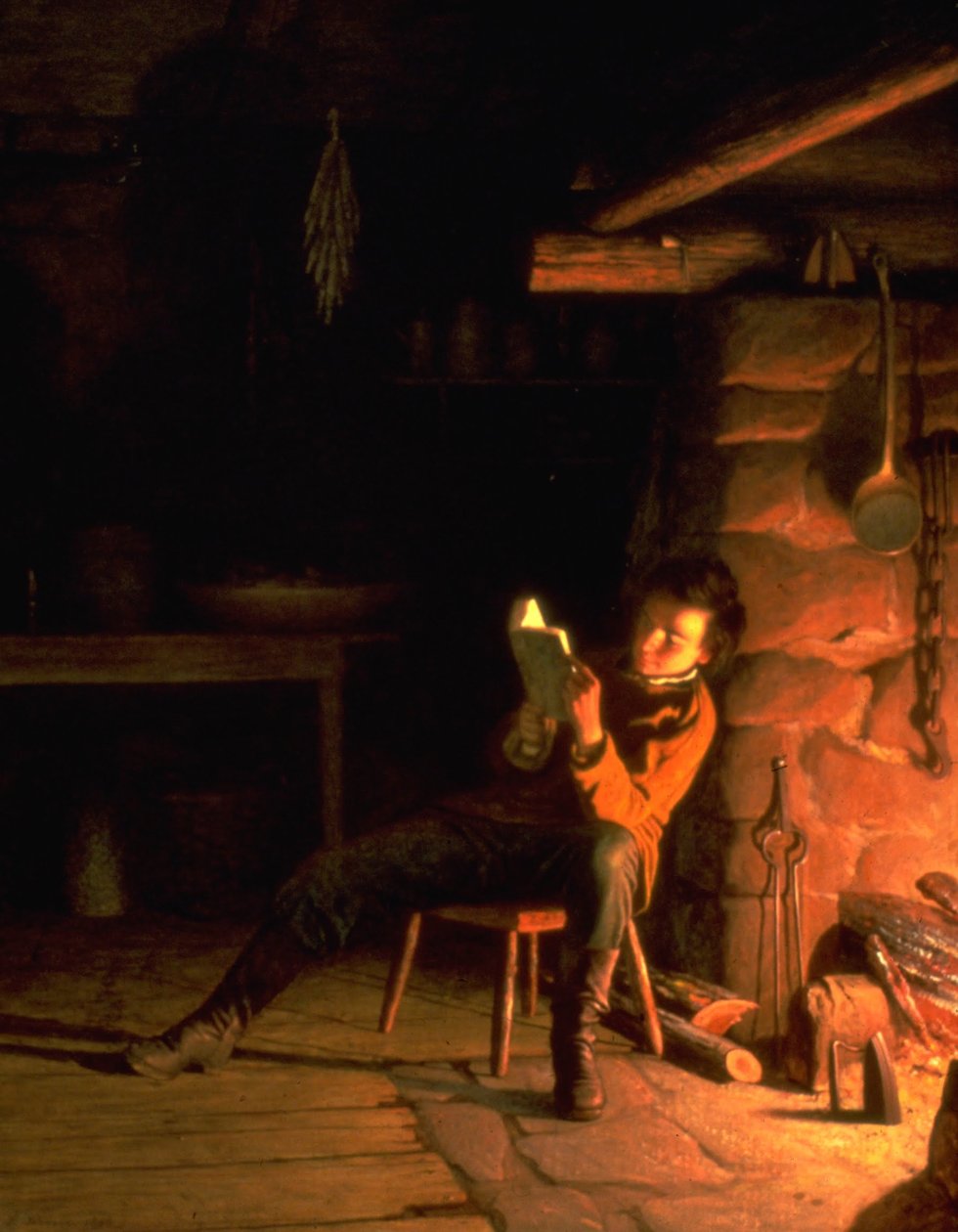 Lincolnovo chlapectví od Eastman Johnson