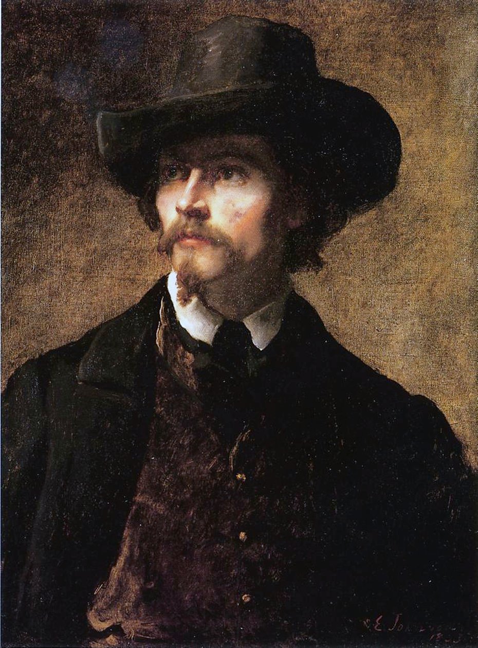Autoportrét, 1853 od Eastman Johnson