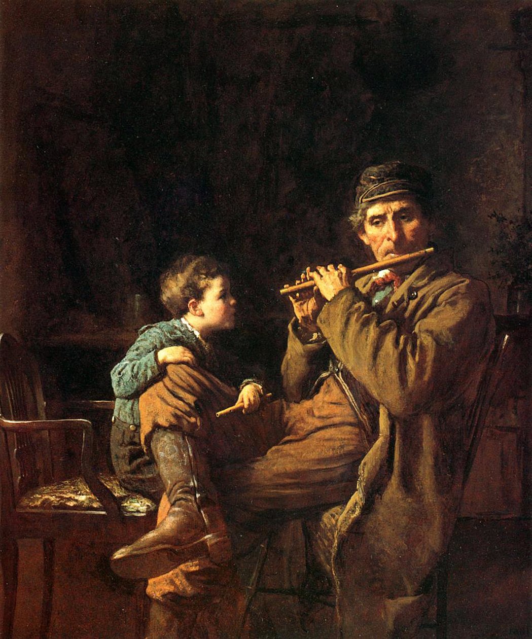 The Fifers, 1881 od Eastman Johnson