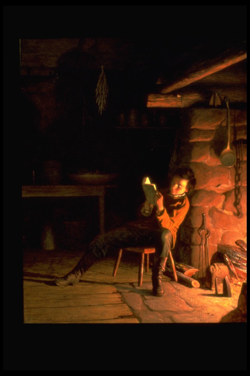 Lincolnovo chlapectví od Eastman Johnson
